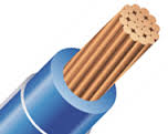 WIRE 6 THHN STRANDED BLUE - 500FT 67100